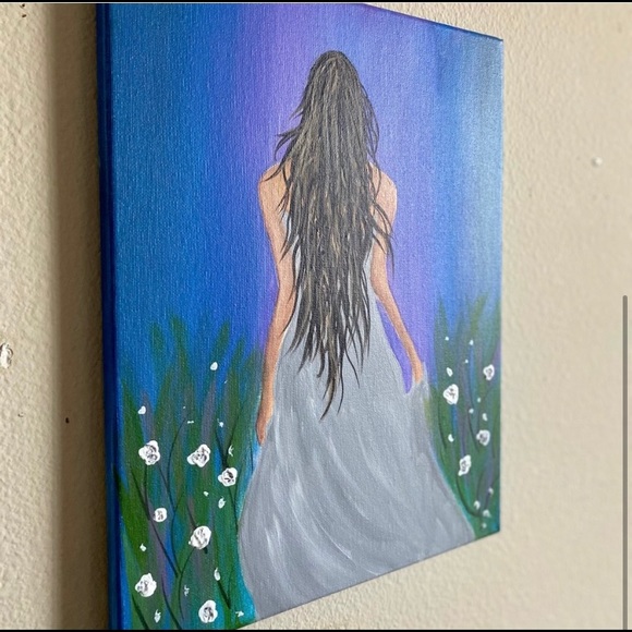 Abstract woman painting - Picture 3 of 3